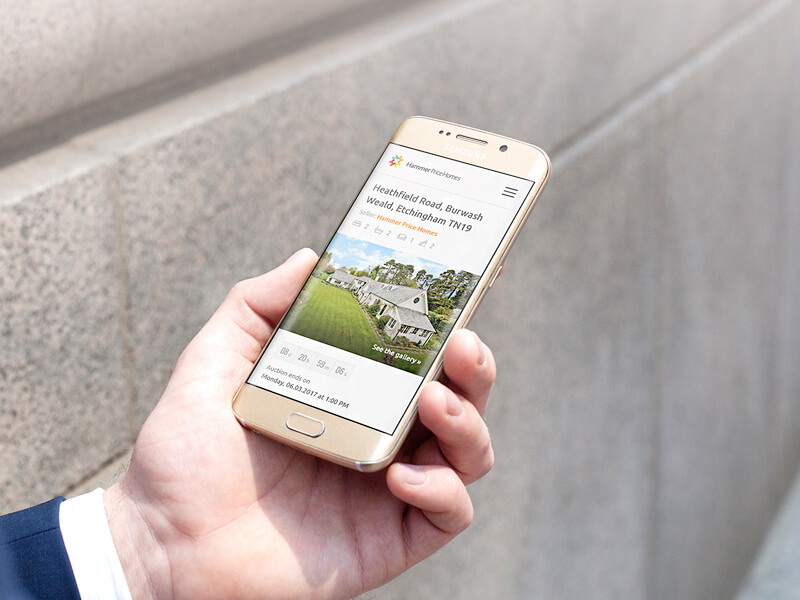 Hammer Price Homes website project Radical  Design