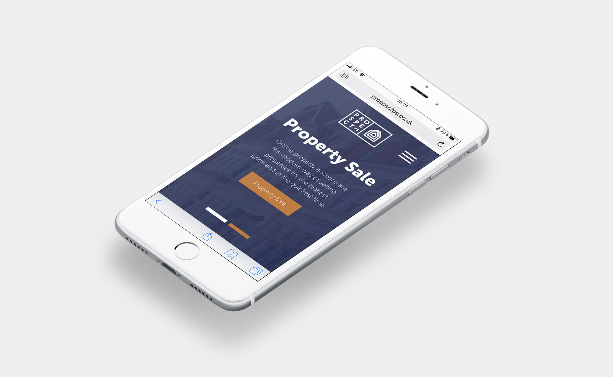 ProspectPS - website (iPhone)